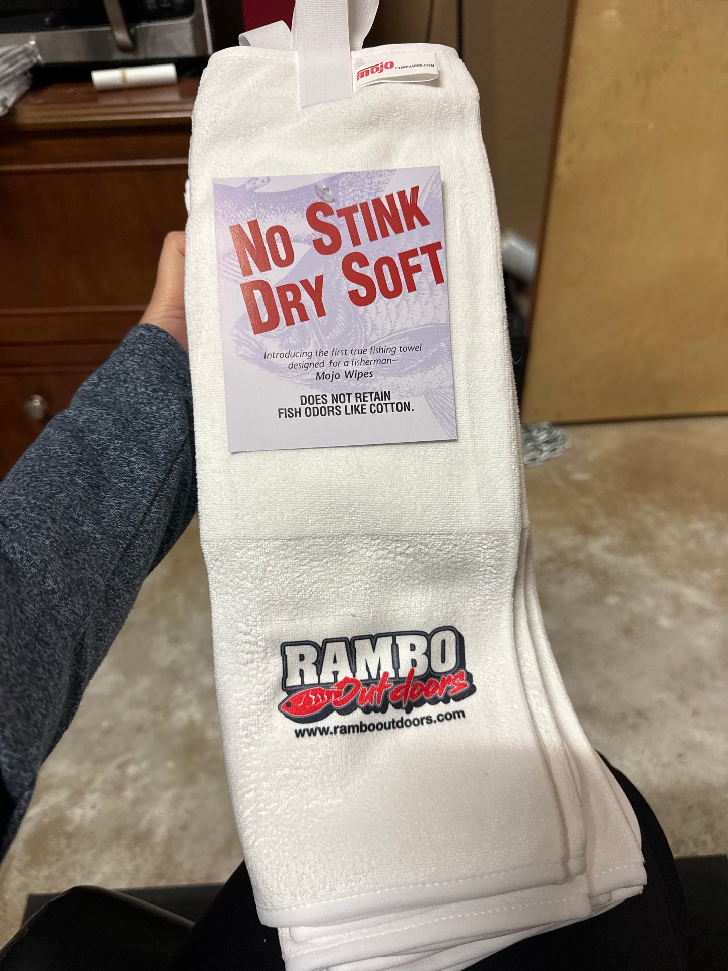 Rambo Outdoors No Stink Towel