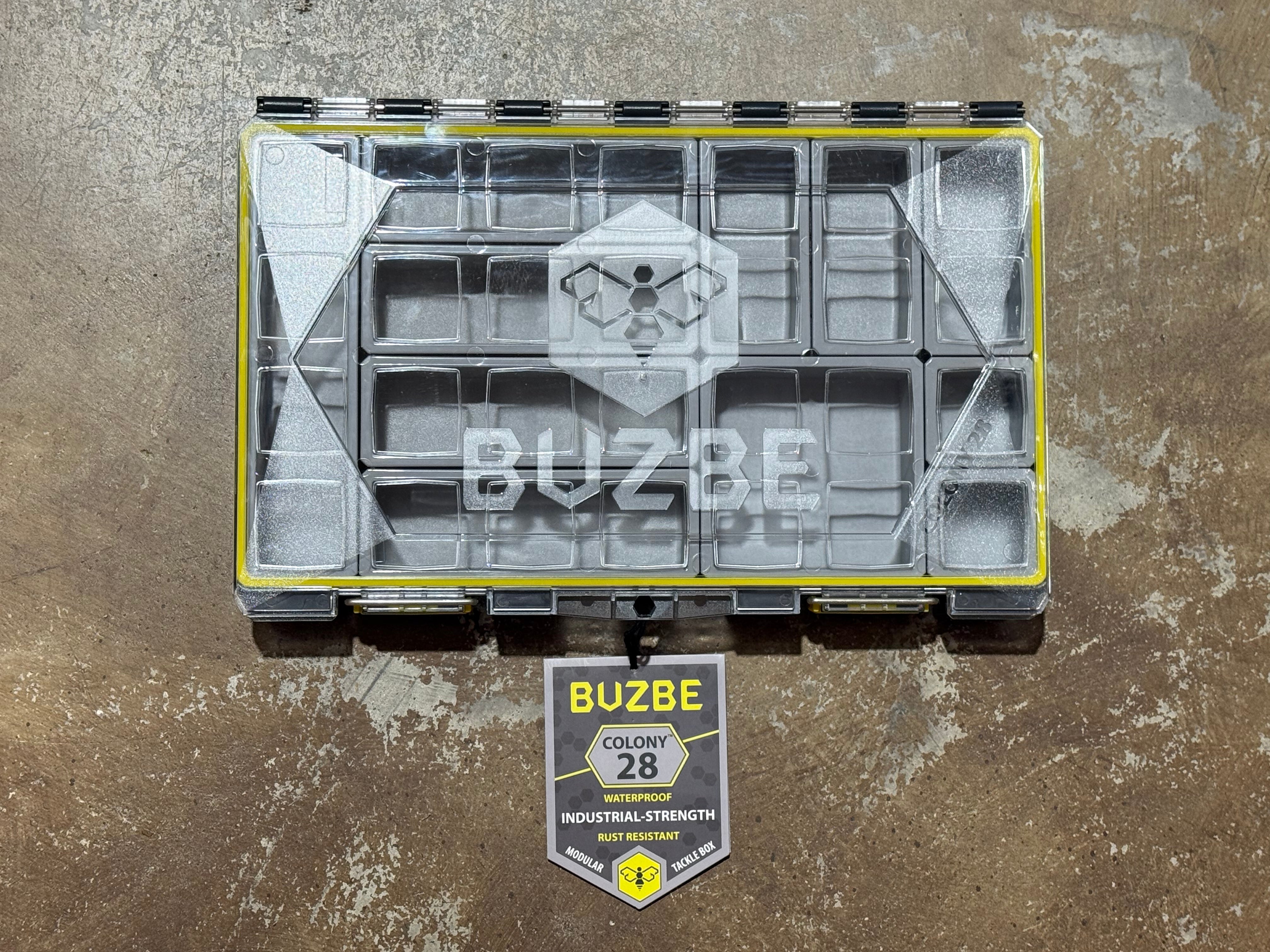 buzbe modular tackle box Buzbe Colony 28 Modular Tackle Box – Rambo Outdoors