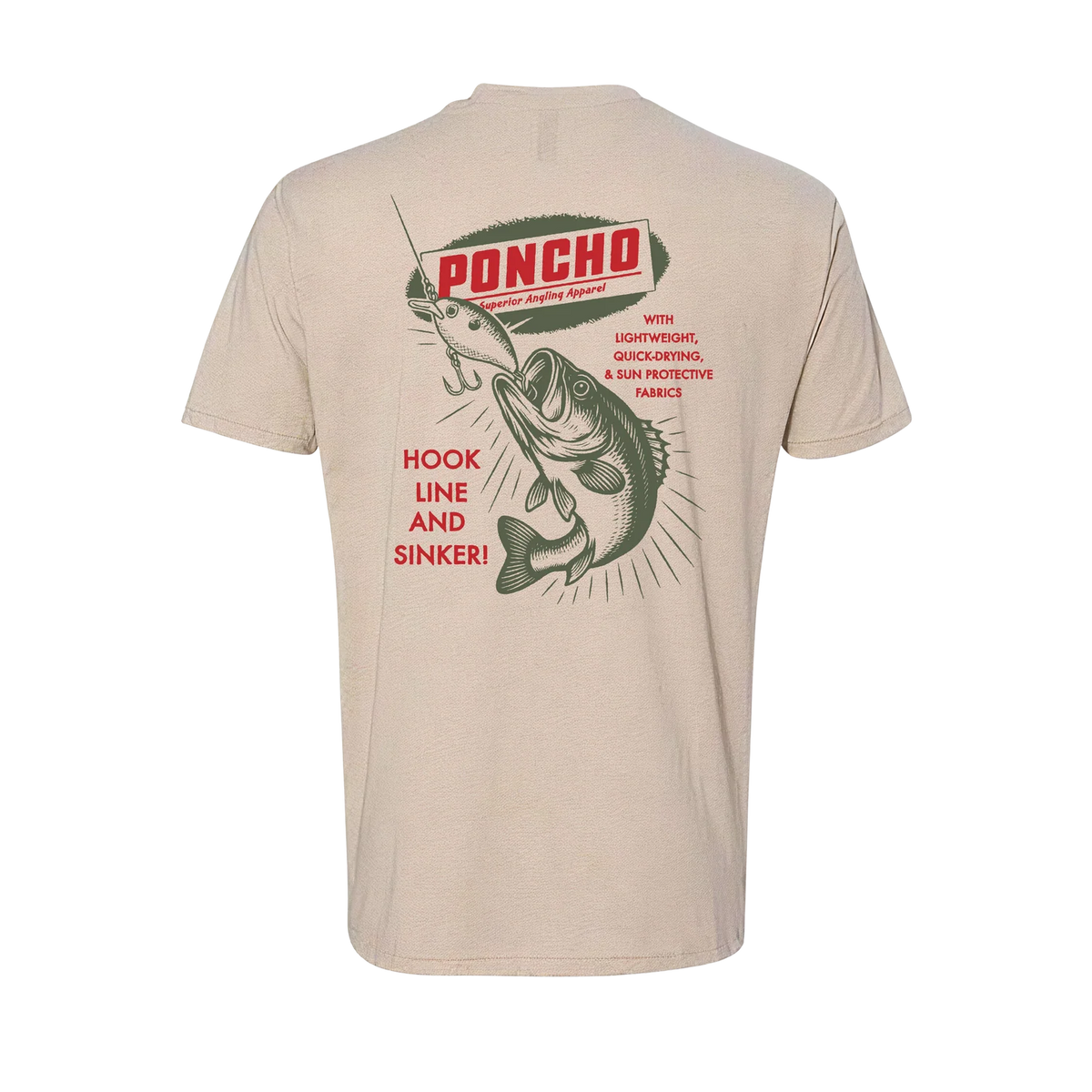 Poncho Outdoors Crankbait T-Shirt
