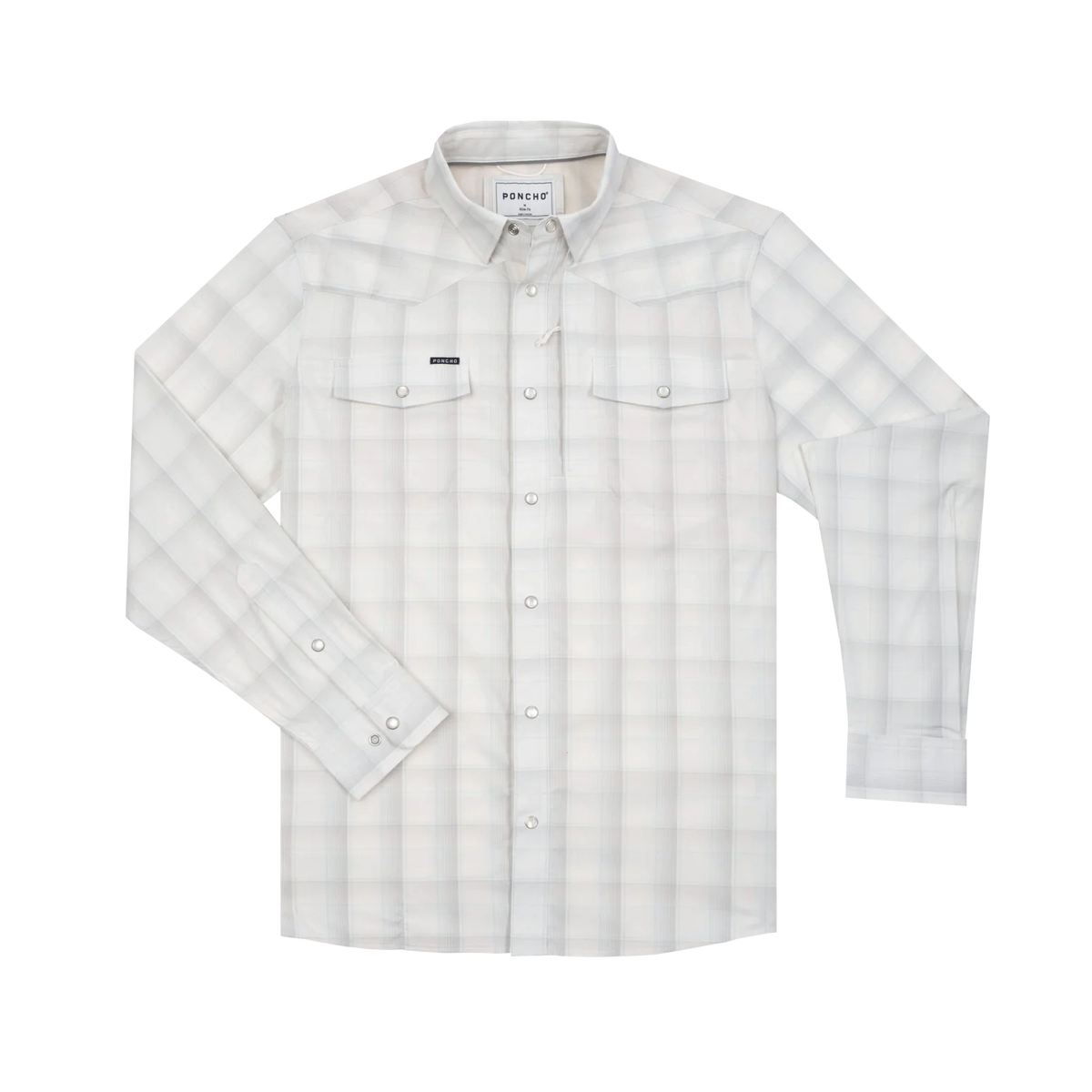 Poncho Outdoors Men's Western Long Sleeve Shirt