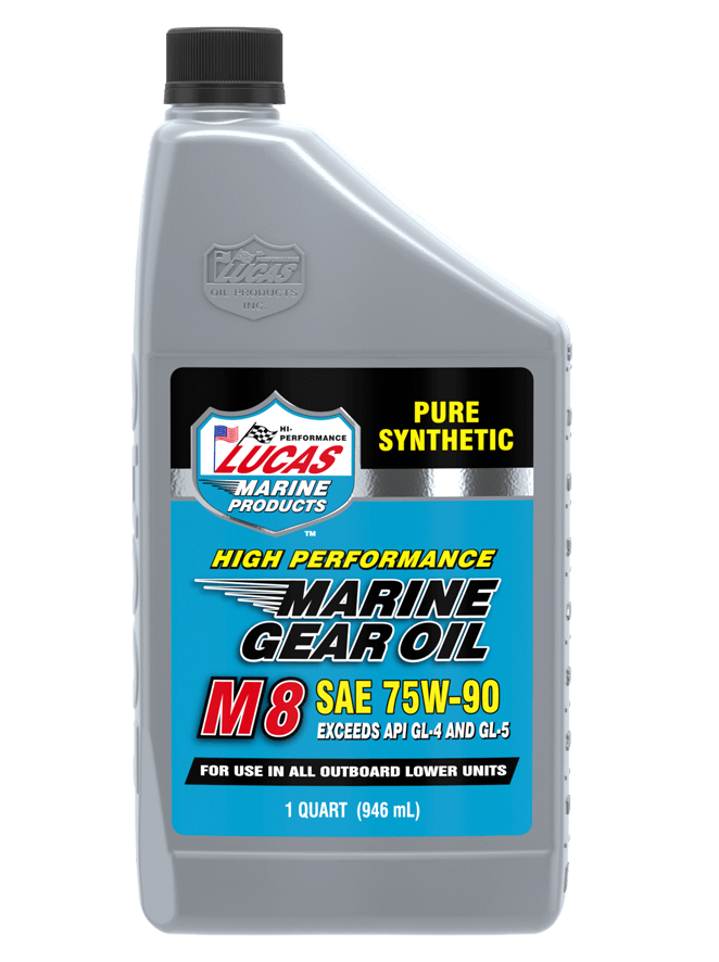 Lucas MARINE GEAR OIL SYNTHETIC SAE 75W-90 M8