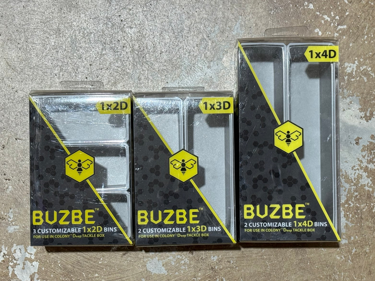 Buzbe Customizable Bins