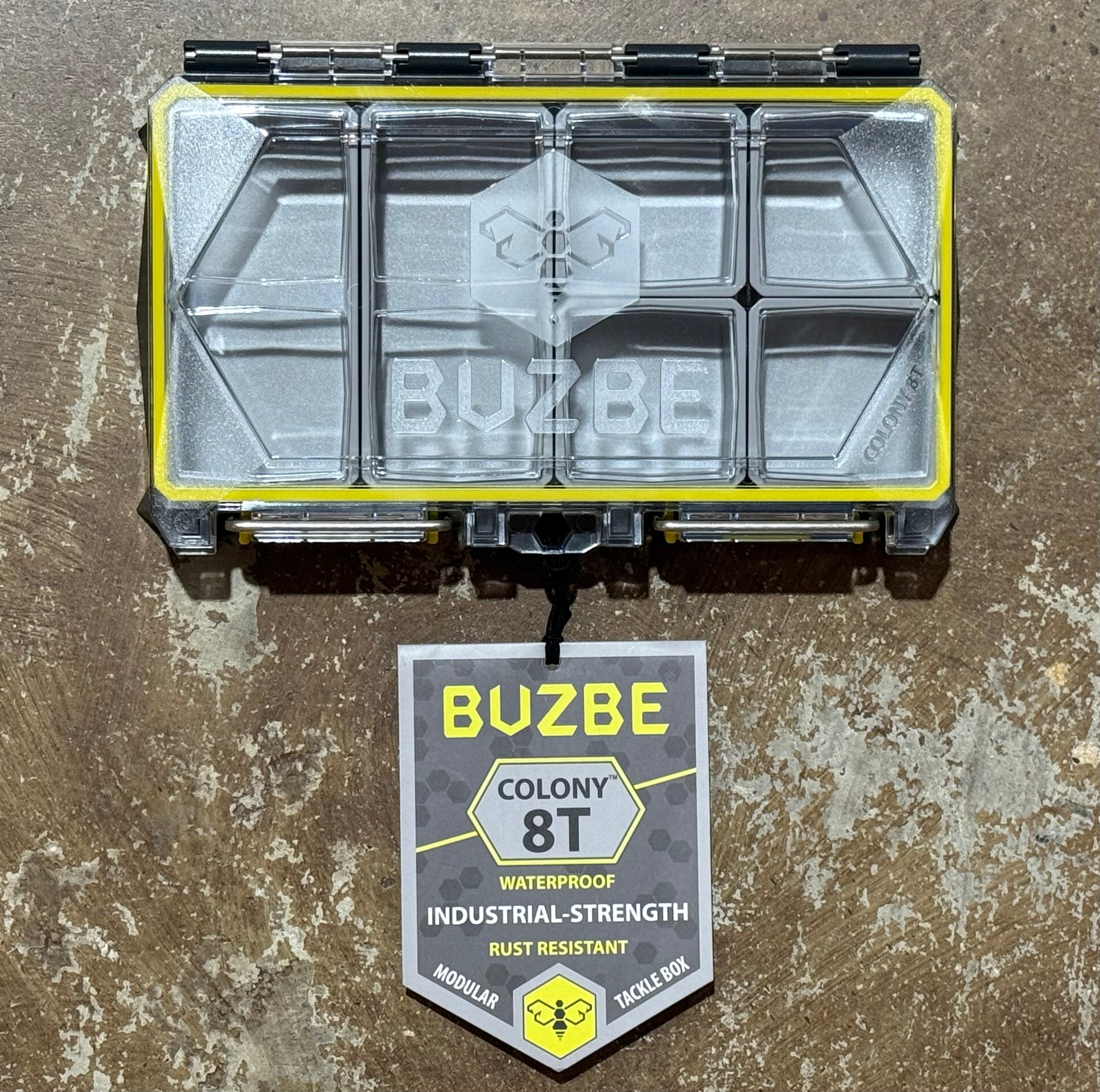 buzbe tackle box SW28 Swarm 28 Modular Bag and customizable Buzbe Colony 8T Modular Tackle