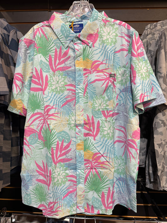Aftco Boatbar Short Sleeve Button Up