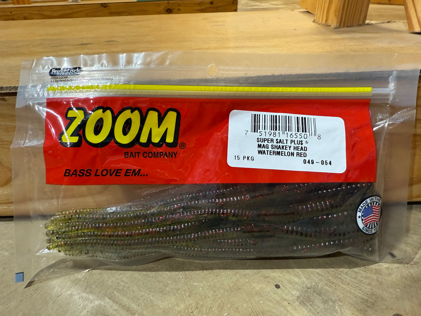 ZOOM Shakey Head Worm
