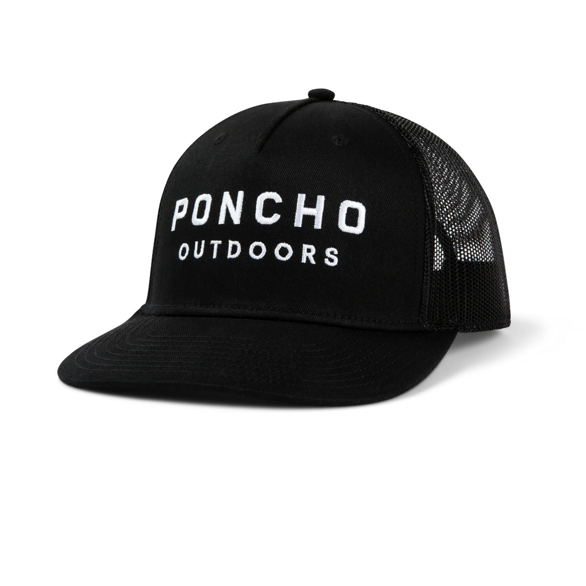 Poncho Outdoors The Man in Black Hat