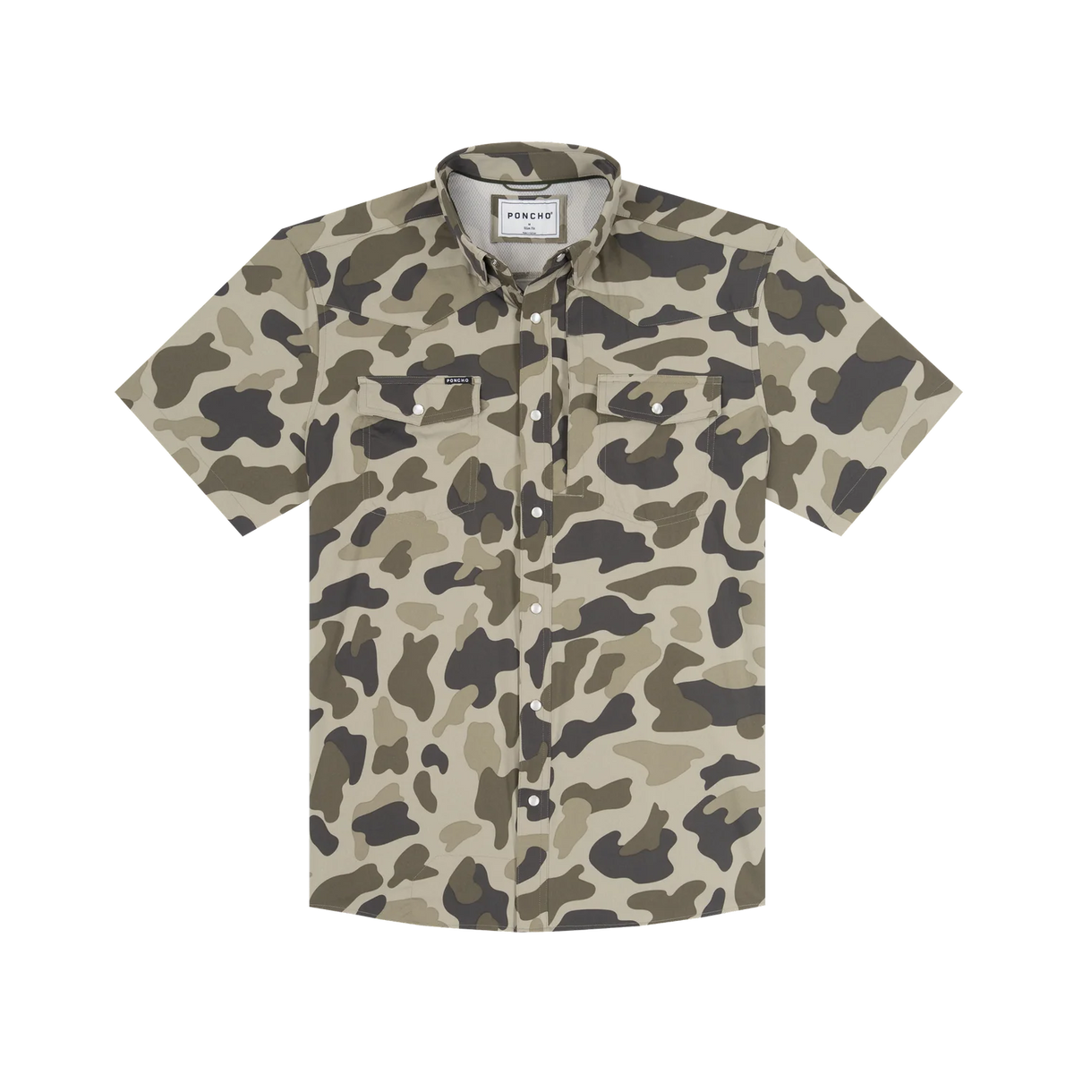 Poncho Outdoors Men's Western Short Sleeve