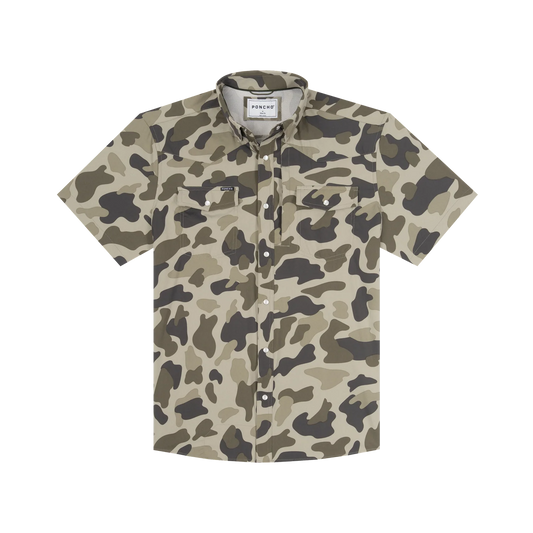 Poncho Outdoors Men's Western Short Sleeve