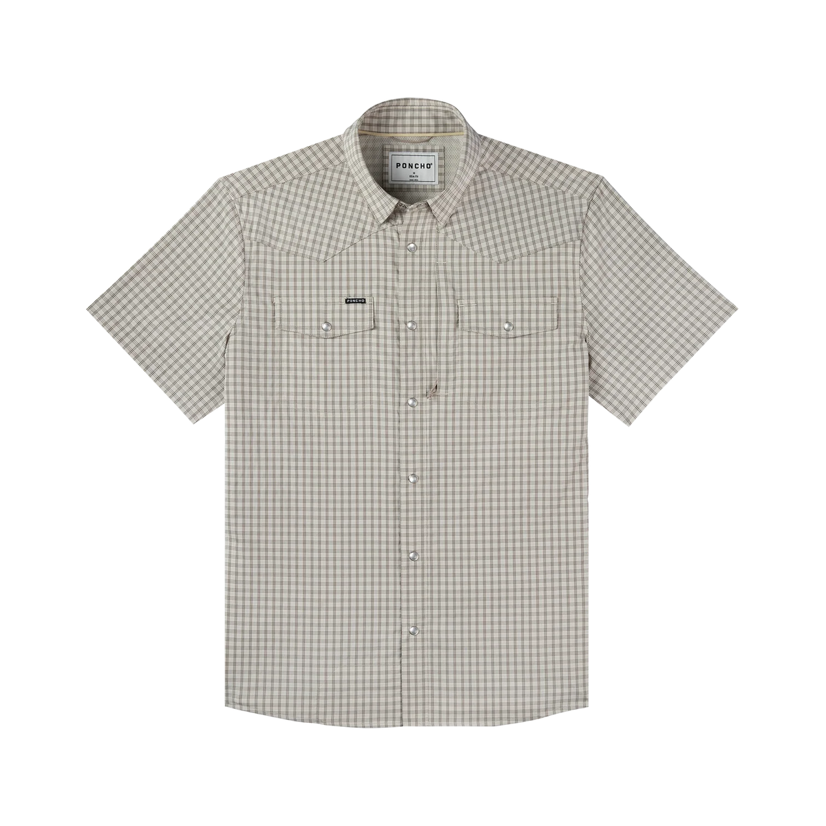 Poncho Outdoors Men's Western Short Sleeve