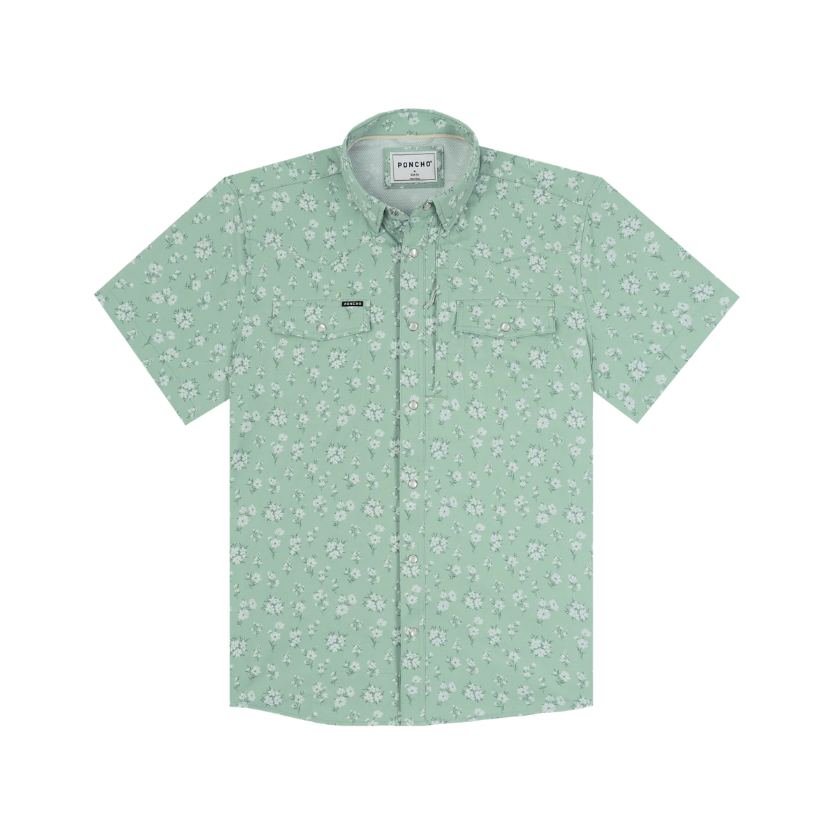 Poncho Outdoors Men's Western Short Sleeve