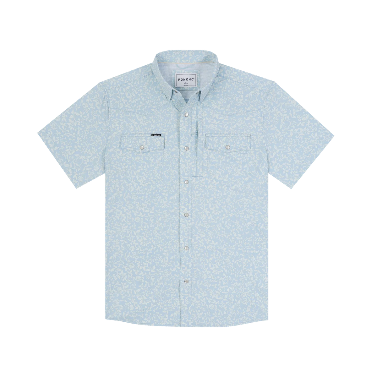 Poncho Outdoors Men's Western Short Sleeve