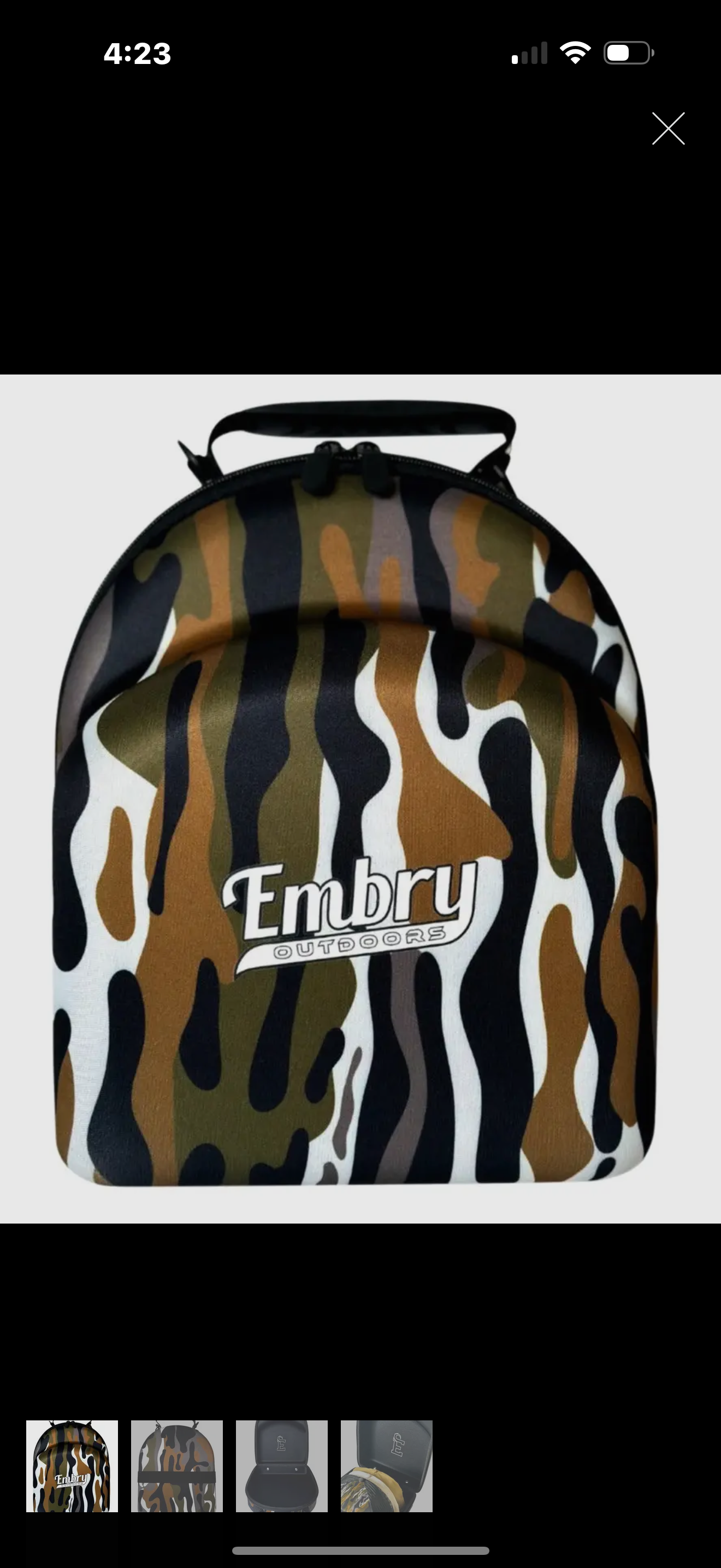 Embry Outdoors Hat Case