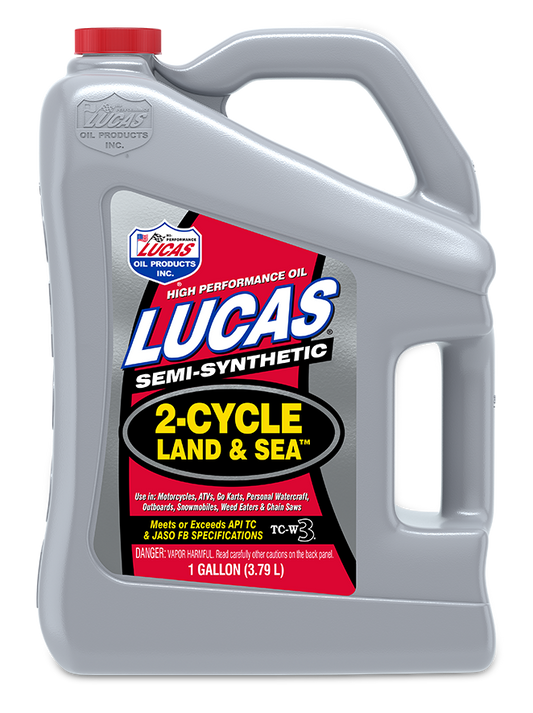 Lucas Semi-synthetic TC-W3 2-cycle Land & Sea Oil