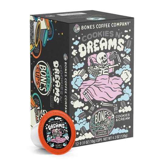Bones Coffee Company Single Serve Coffee Pods