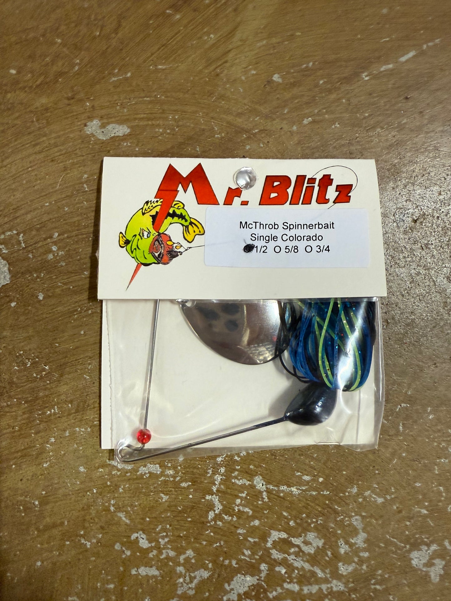 Mr. Blitz McThrob Spinnerbait