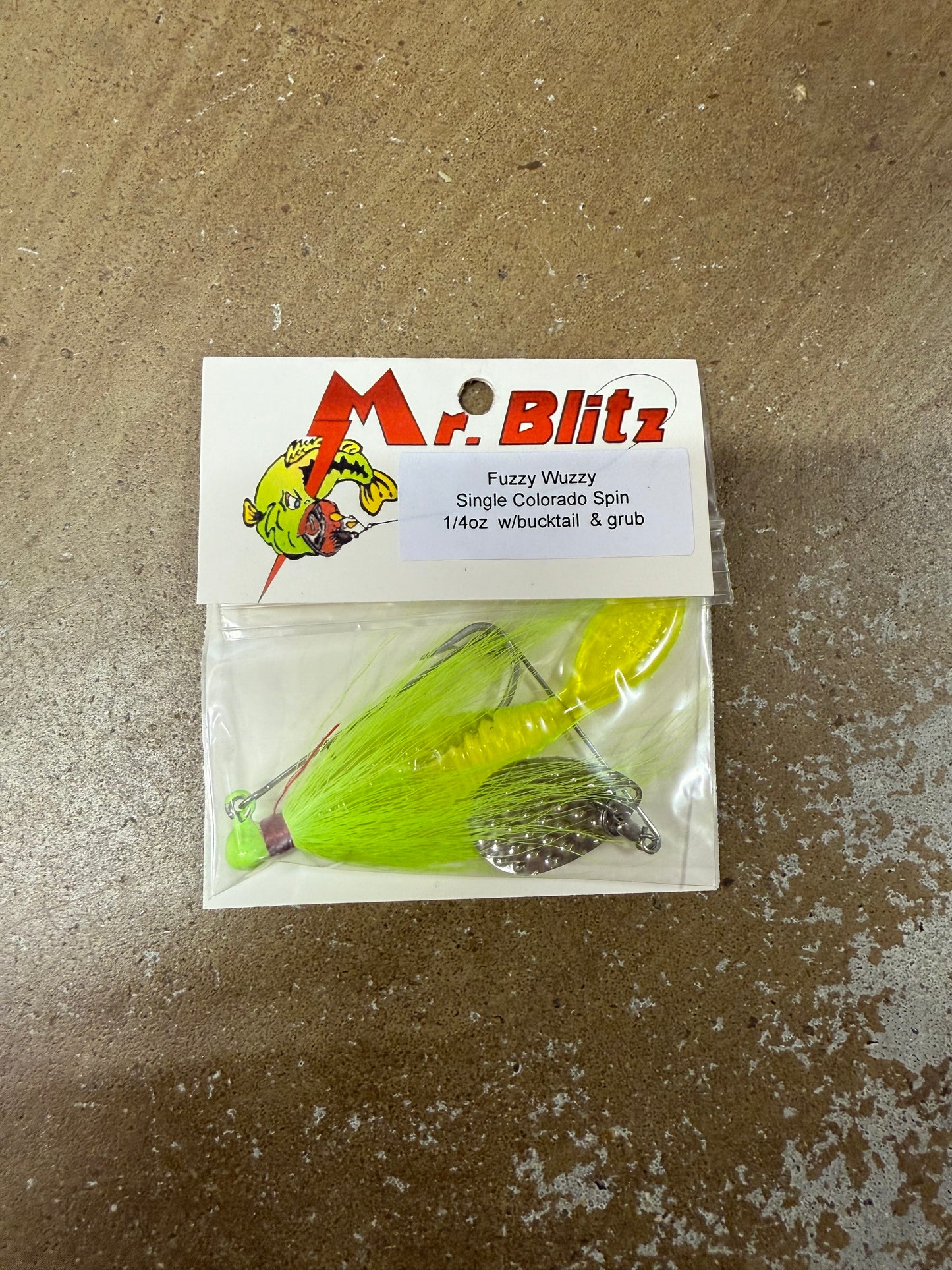 Mr. Blitz Fuzzy Wuzzy
